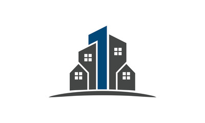 real estate house logo