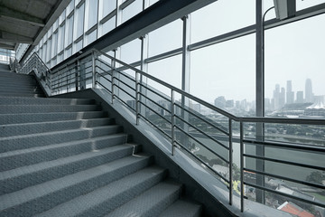 Office stairs aisle