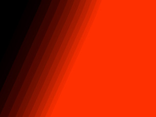 Abstract red, decorative geometric forms, modern gradient dynamic lines