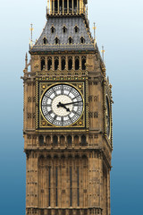 Fototapeta na wymiar Big Ben clock close up