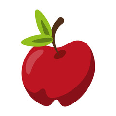 apple fruit symbol cartoon