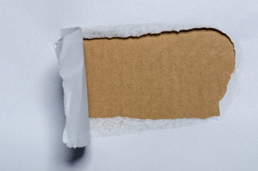 papel rasgado