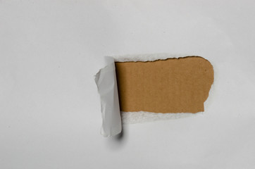 papel rasgado