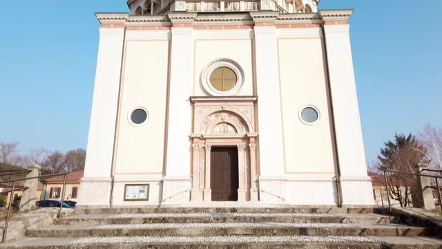 Crespi d'Adda church (Bergamo IT) industrial village, Unesco World Heritage Site