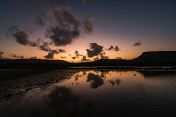  Sunset  Views around the small Caribbean Island of Curacao