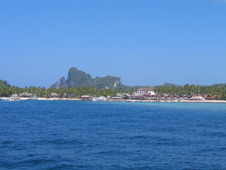 Fototapeta na wymiar Thailand. Island in Krabi near of Phuket