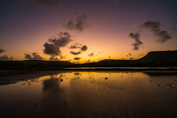  Sunset  Views around the small Caribbean Island of Curacao
