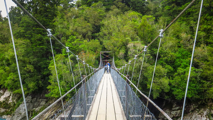 Fototapeta na wymiar Hokitika Gorge near Hokitika, New-Zealand