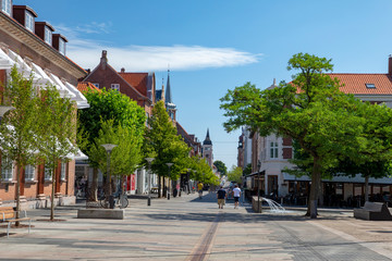 Fredericia City in Denmark - obrazy, fototapety, plakaty