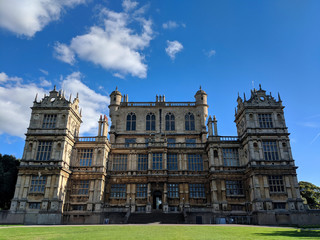 Fototapeta premium Exterior of Wollaton Hall in Nottingham, UK, built in Tudor times by Robert Smythson..