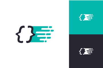 Fast Coding Logo Inspirations Template