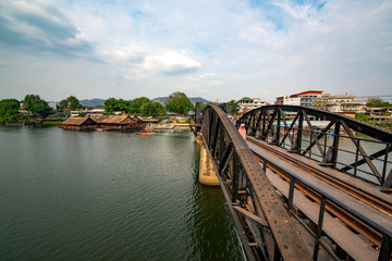 Kwai Bridge in Kanchanaburi, Thailand