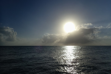  Cloudscape over the ocean