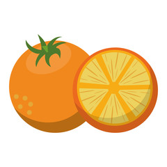 orange citric fruits