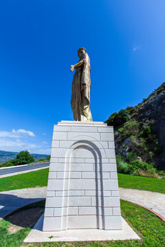 
Virgin Mary Statue near The House of the Virgin Mary in Turkey