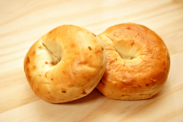 Two Onion Bagels
