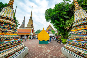 Fototapeta na wymiar Wat Pho Buddhist Temple in Bangkok, Thailand