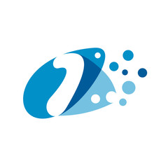 creative number one logo template, 1 logo