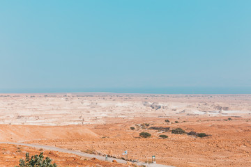 Amazing Landscape of Masada, Israel