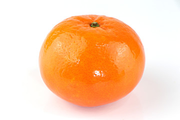 Orange isolated on white background.