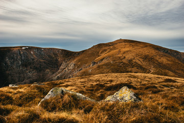 view in the mountains