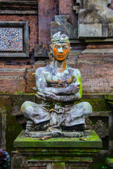 Stone statue at the Gunung Kawi Sebatu Temple, Ubud, Bali, Indonesia