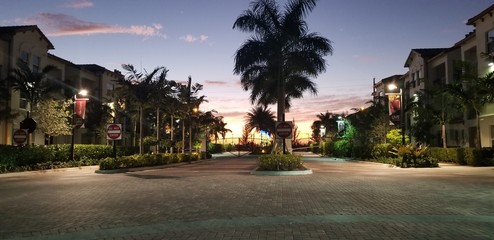 Atardecer miami