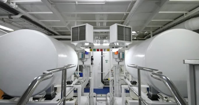 yacht engine room