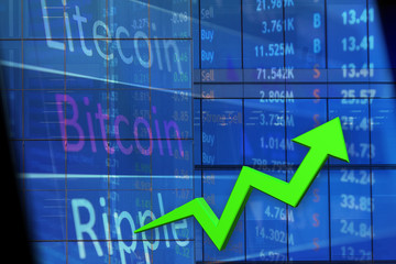 Building facade with modern window design for steel glass office tower.  Copy space and fade.