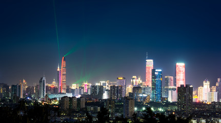 Obraz premium Shenzhen CBD skyline