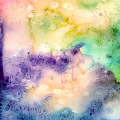 Fototapeta premium Abstract watercolor paper splash shapes isolated drawing. Illustration aquarelle for background.