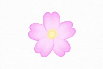 Fototapeta premium Cherry blossom illustration Wallpaper Type 桜の花のイラスト 壁紙タイプ