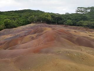 Siebenfarbige Erde Chamarel Mauritius
