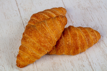 Delicious french croissant
