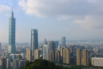 Fototapeta premium Taiwan Taipei city