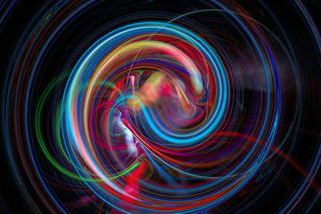 The colors in the series, Fancy paint. Background consists of fractal color texture and is suitable for use in projects on imagination, creativity and design.