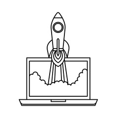 laptop with rocket launcher