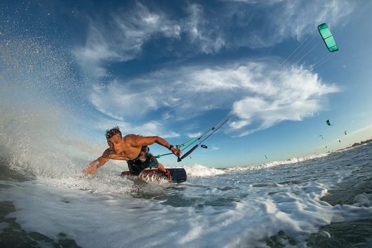 Kitesurfing