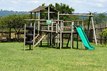 A childrens play area.