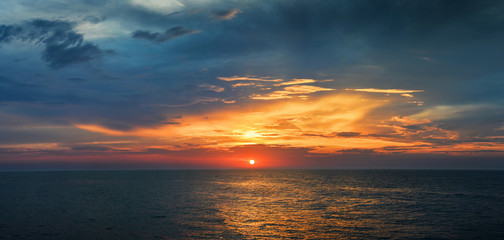 Sunset at Baltic Sea/Łeba/Poland