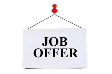 Job offer