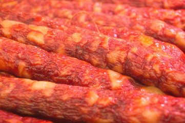 Chinese bacon and sausage