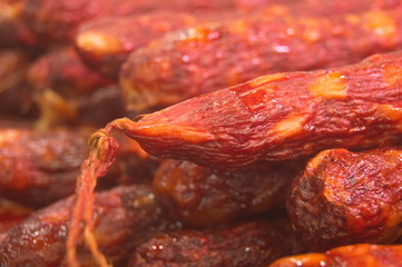 Chinese bacon and sausage
