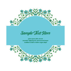Vector illustration frame white backdrop with your sample text here hand drawn
