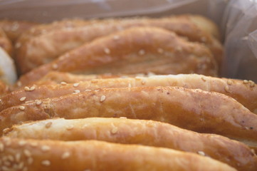 Sesame candy, a traditional Chinese delicacy