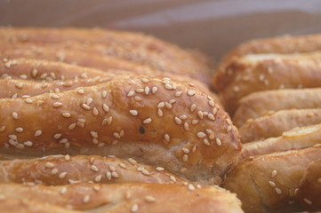 Sesame candy, a traditional Chinese delicacy