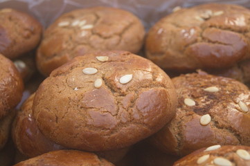 Sesame candy, a traditional Chinese delicacy