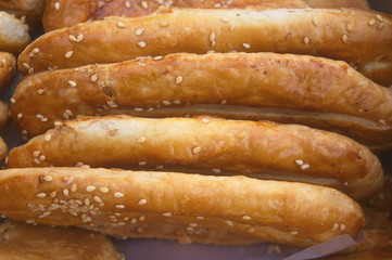 Sesame candy, a traditional Chinese delicacy