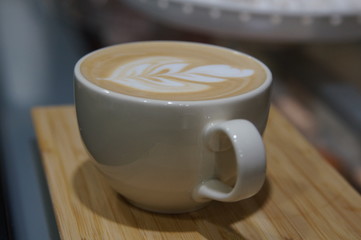 coffee cappuccino latteart rosette