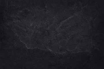 Dark grey black slate texture with high resolution, background of natural black stone wall.